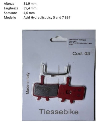 Pastiglie freno organiche avid - freno,