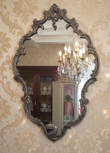Specchio ottone stile - in,