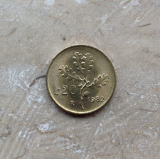 20 Lire 1982 Quercia Italia Formato Comune Conservazione SPL Extremely Fine