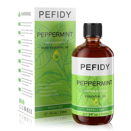 Pefidy olio essenziale - olio, menta