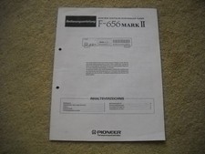 MODE d'emploi TUNER Pioneer F