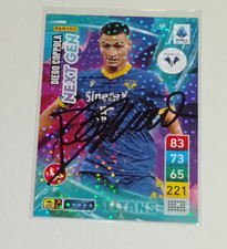 AUTOGRAFO DIEGO COPPOLA CARD ROOKIE ITA 2022 HELLAS VERONA HAND SIGNED BRIGHTON