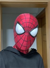 1:1 The Amazing Spider-Man 2 Casco Spiderman Facesshell Cosplay Prop Maschera 