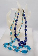 COLLANA   VINTAGE  VETRO