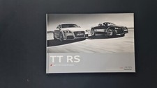 AUDI TT RS COUPE' ROADSTER BROCHURE CATALOGO DEPLIANT