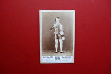 Fotografia Originale Teatro Costume Foto Gattei Modena Corso Cavour 1860 ca.