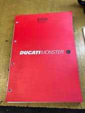 manuale officina Ducati 91470121O monster m 900 i.e 2001 esp/port