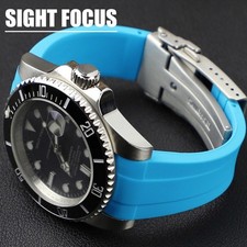 Cinturino orologio gomma curva