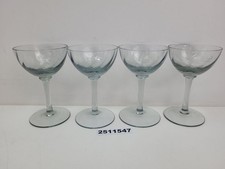 4 bicchieri liquore 2,5 cl grigio anni 70 vintage cucina casa grappa #2511547