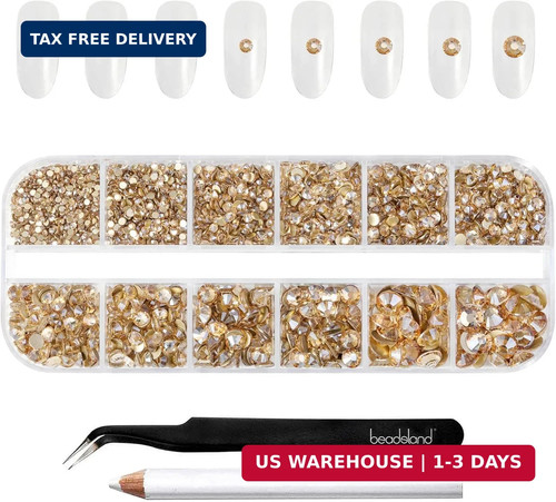 Perline strass per trucco - perline, trucco,8