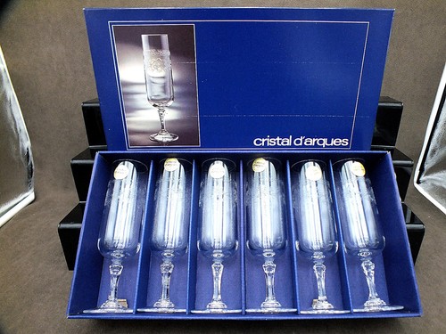 Cristal arques 6 flutes - 6,