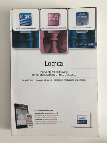 Editest logica teoria e - editest,