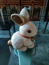 Coniglio Thun  con ciondolo con cuore dorato - Cm 16.  In perfette condizioni.