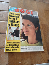 OGGI n 44 1968=PAUL NEWMAN=MOIRA ORFEI=ARTURO CORSO=ONASSIS=DON BACKY=KENNEDY