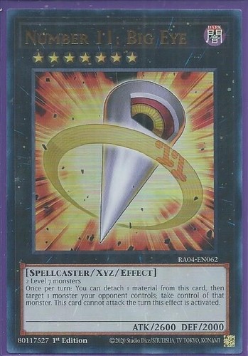Yugioh numero occhio - numero,