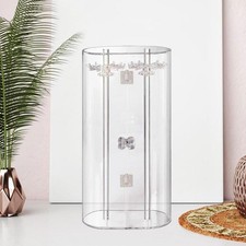 Porta collane trasparente