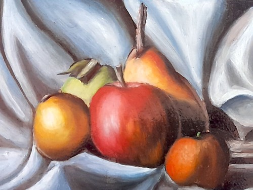 Quadro frutta dipinto olio - quadro,