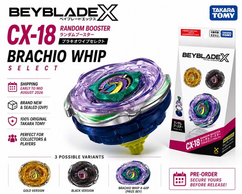 Takara tomy beyblade 18 - tomy, cx-18