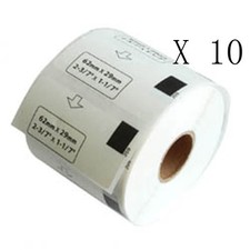 10x Etichette Compatibile per