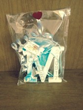 Bomboniera Con Iniziale Del Bimbo/a Nascita Battesimo Comunione Cresima completa