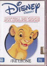 CLASSICI DISNEY BOTTEGA DEI GIOCHI IL RE LEONE PC Retro Game Completo M10211