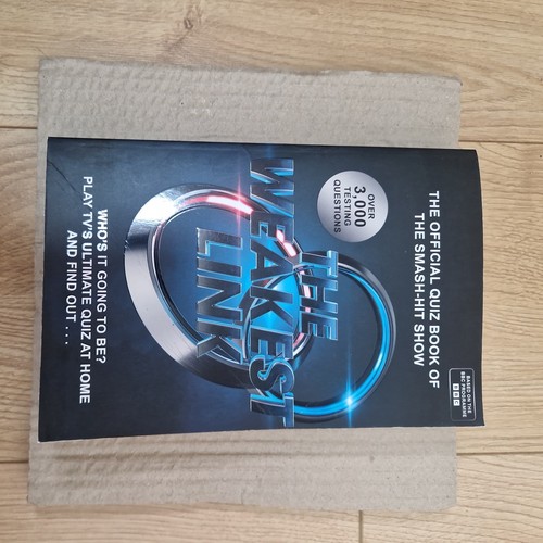 The weakest link quiz - the, book