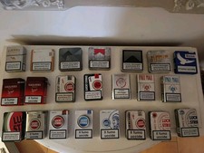 Porta sigarette in latta da