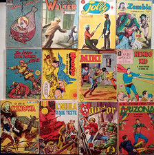 LOTTO DI 24 FUMETTI ANNI '60/'70 SANDOR+ZEMBLA+NEMBO KID+JIM CANADA+KOLOSSO...-G