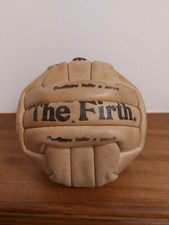 VECCHIO PALLONE CUOIO THE FIRTH ANNI 50