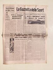 GAZZETTA DELLO SPORT 7 MARZO 1967 ALFA ROMEO 2000 - V8 SPORT PROTOTIPO - DUNDEE