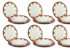 Meraviglioso servizio di 18  piatti Natalizi della Thun Nuovi