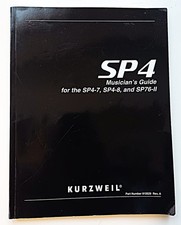 Kurzweil SP4 Musician's Guide