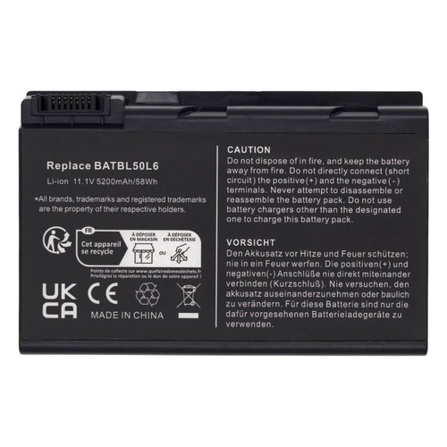 Batería para portátil acer - baterÍa,