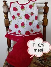 COMPLETO BIMBA NUOVO 6/9 mesi