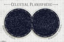 Celestiale Planisfero Poster -
