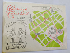 Ristorante Torcoloti Verona Via Zambelli Cartolina pubblicitaria non viaggiata