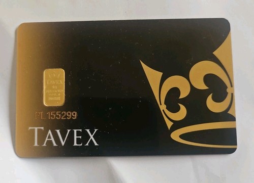 Tavex lingotto oro 1 g - 1,