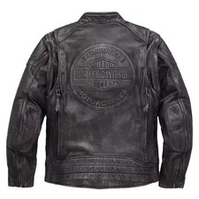 Giacca Moto Harley-Davidson Uomo Dauntless 2 in 1 Cabrio Pelle