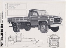 Nissan DU 780 ribaltabile /