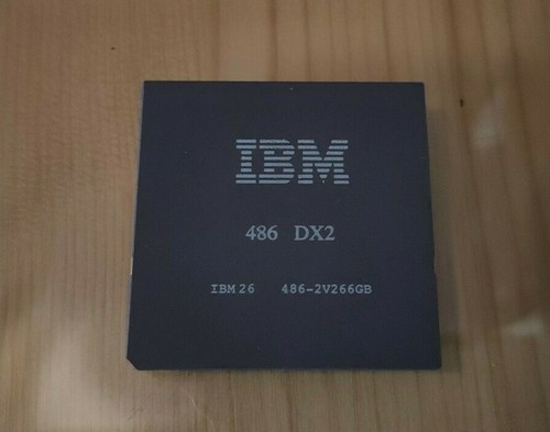Cpu vintage ibm intel 486 - cpu,