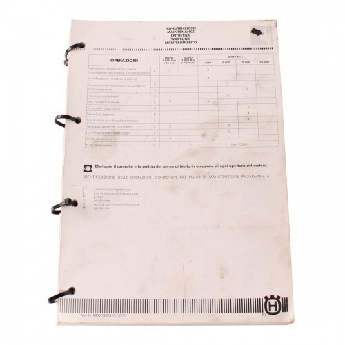 Manuale officina per husqvarna - manuale,