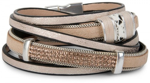 Bracciale vintage con strass