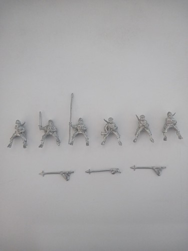 Mounted squires with command - squires,