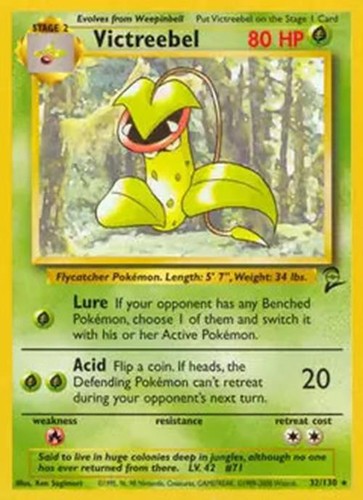 Victreebel 130 pokemon - victreebel, 32/130