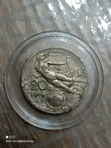 20 centesimi 1909 - centesimi,