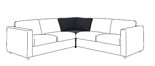 Ikea vimle copertura sezione - ikea,