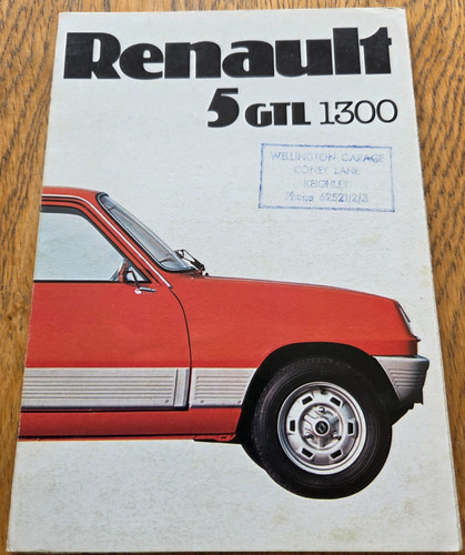 Brochure auto renault - auto,
