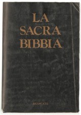 LIBRO LA SACRA BIBBIA BRANCATO