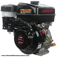 9 HP LONCIN Motore A Scoppio 4 Tempi Albero Conico 23 Mm Lombardini Ruggierini