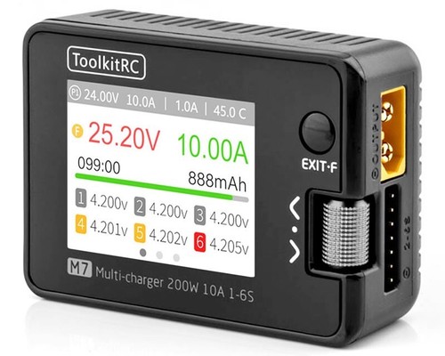 Toolkitrc lipo 6s 10a - m7,